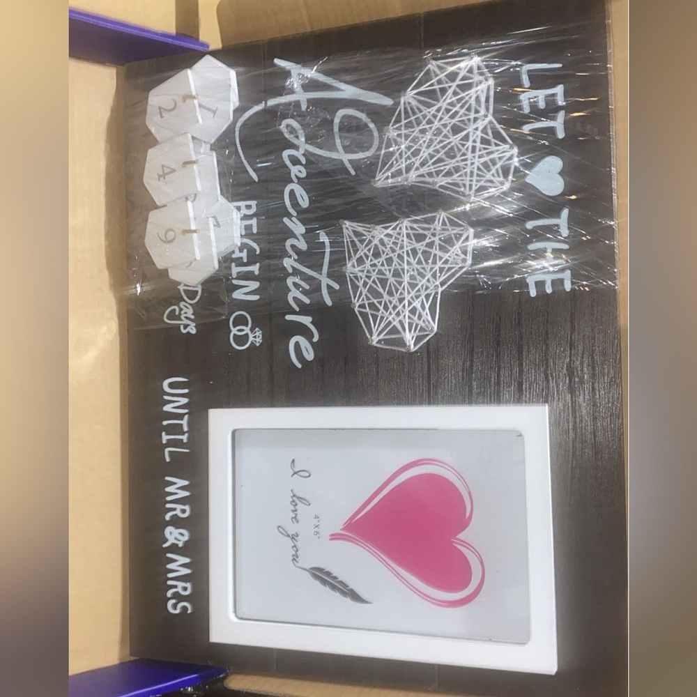 Best Wishes/couple Quote/ Picture Frame